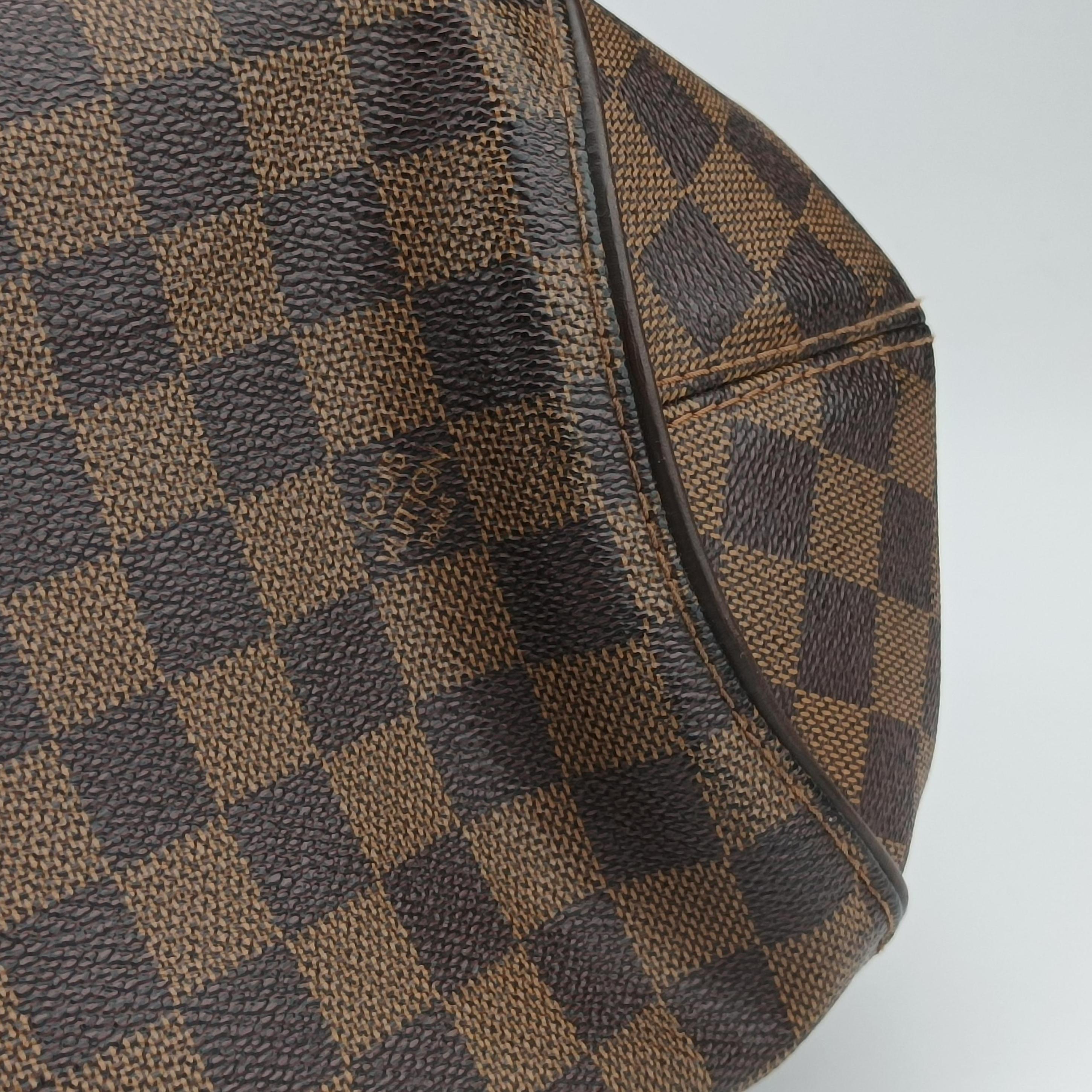 Pre-owned Louis Vuitton SISTINA MM EBENE Damier Canvas N41541 shoulderbag | stylenewstar