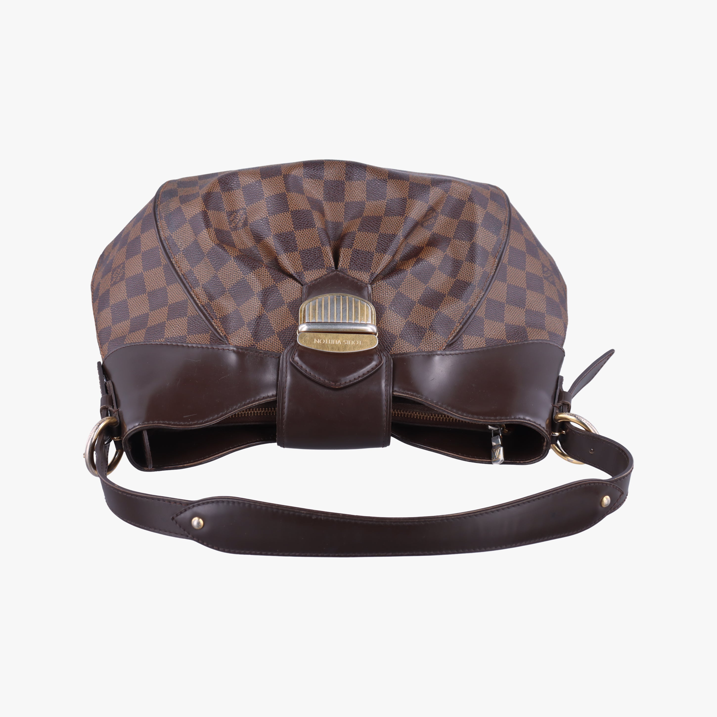 Pre-owned Louis Vuitton SISTINA MM EBENE Damier Canvas N41541 shoulderbag | stylenewstar