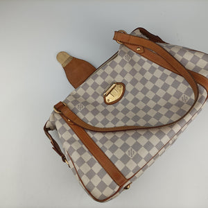 Pre-owned Louis Vuitton STRESA PM Azur Damier Canvas N42220 shoulderbag | stylenewstar