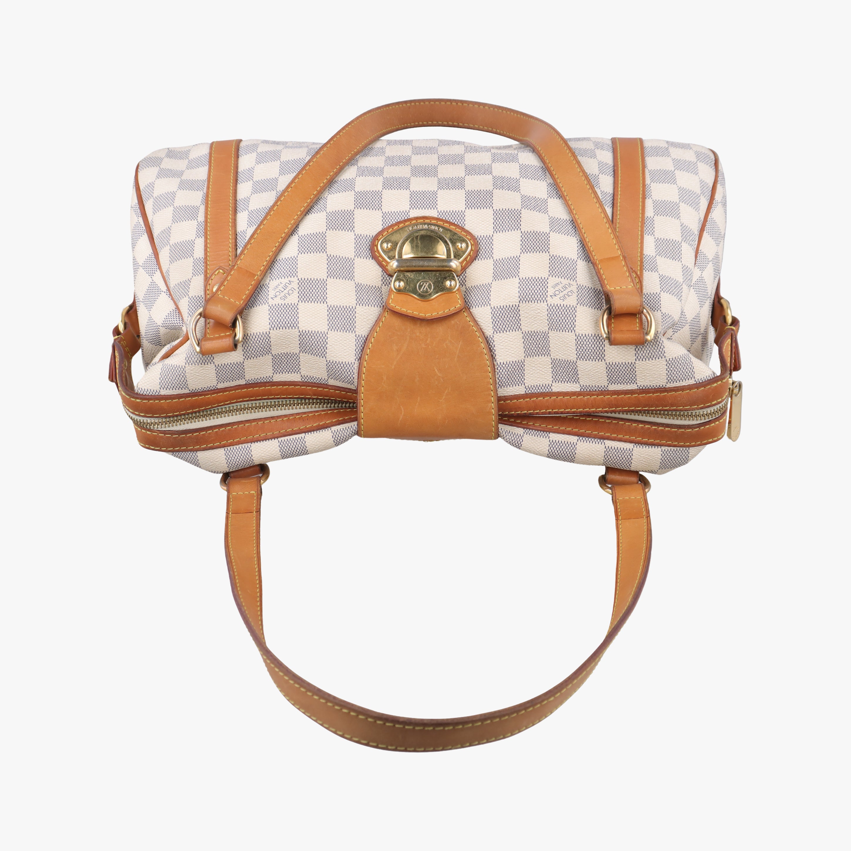 Pre-owned Louis Vuitton STRESA PM Azur Damier Canvas N42220 shoulderbag | stylenewstar