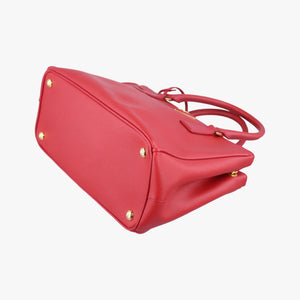 Vintage Prada Galleria Red SAFFIANO Leather BN1801 shoulderbag | stylenewstar