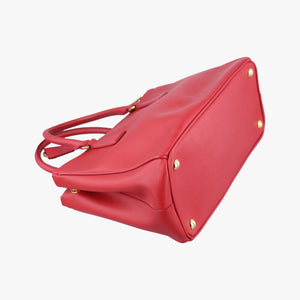 Vintage Prada Galleria Red SAFFIANO Leather BN1801 shoulderbag | stylenewstar