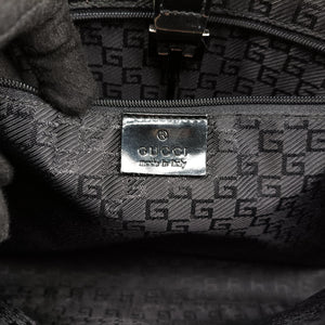 Pre-owned Gucci Jackie Black Patent 001 33 handbag | stylenewstar