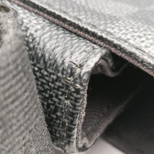 Vintage Louis Vuitton DANIEL MM Noir Damier Graphite N58029 shoulderbag | stylenewstar