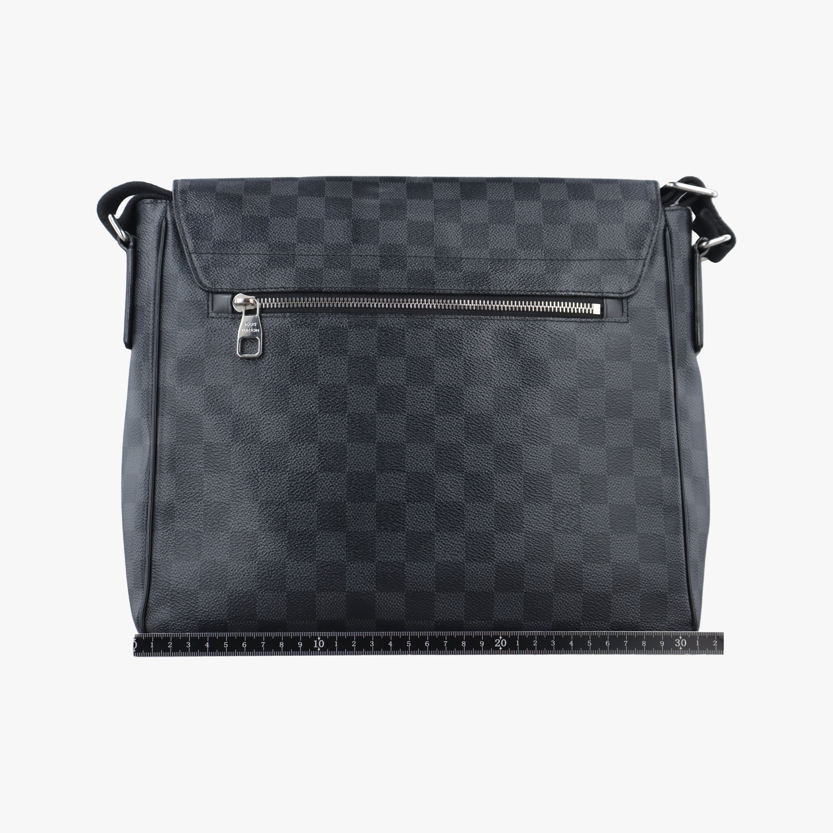 Vintage Louis Vuitton DANIEL MM Noir Damier Graphite N58029 shoulderbag | stylenewstar