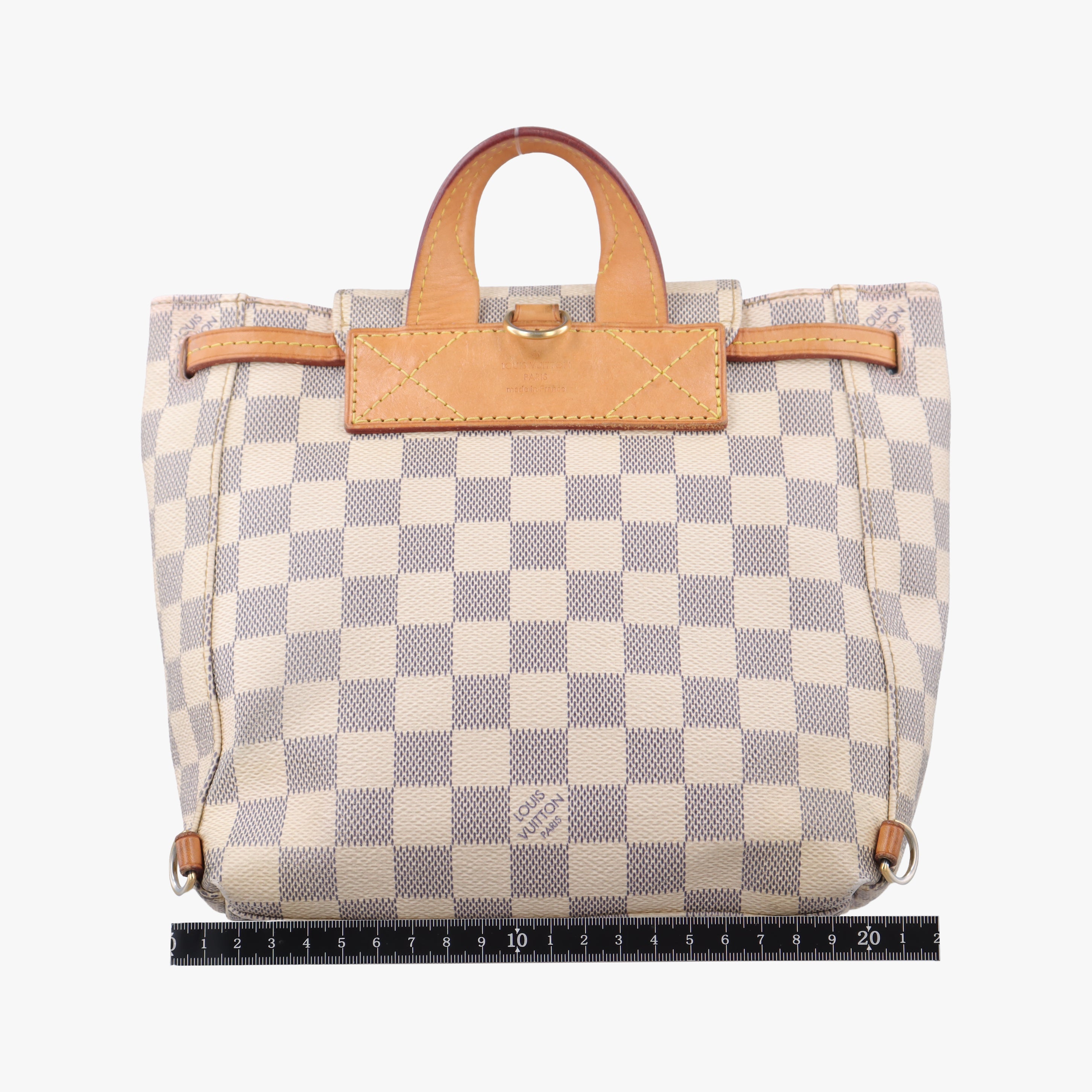 Pre-owned Louis Vuitton Sperone BB Azur Damier Canvas N44026 backpack/rucksack | stylenewstar