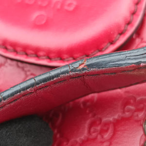 Secondhand Gucci Emily Red Leather 449635 shoulderbag | stylenewstar