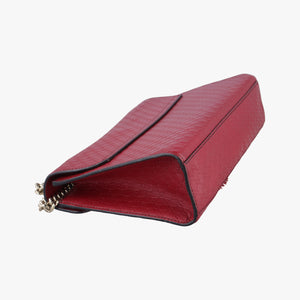 Secondhand Gucci Emily Red Leather 449635 shoulderbag | stylenewstar