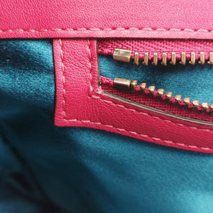 Pre-owned Gucci GG Marmont Pink velour 443497 shoulderbag | stylenewstar