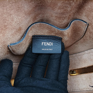 Vintage Fendi Moonlight Black Leather 8BT346 shoulderbag | stylenewstar