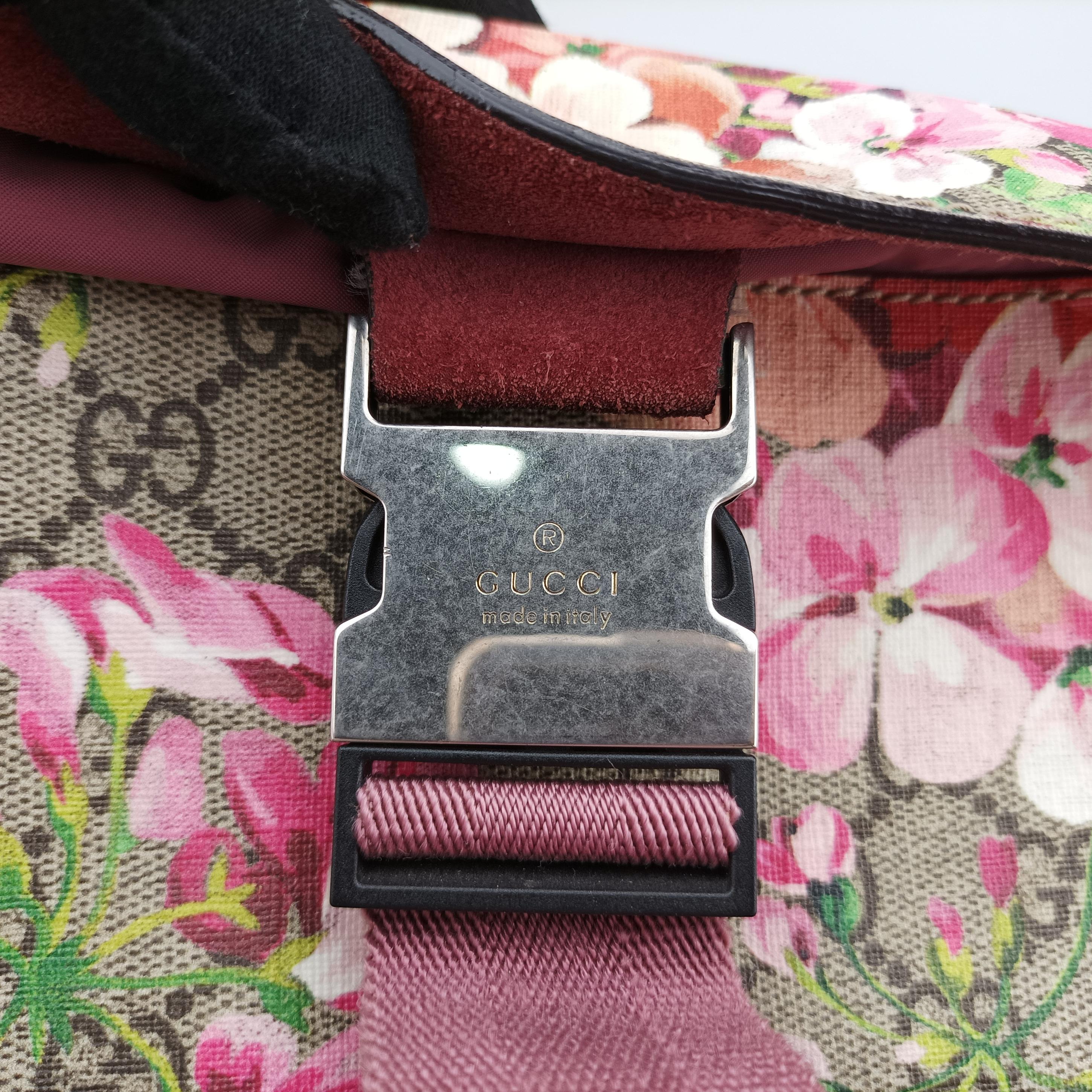 Pre-owned Gucci GG Blooms Beige×Multicolour PVC coated canvas 410544 backpack/rucksack | stylenewstar