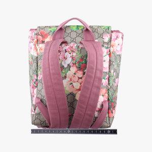 Pre-owned Gucci GG Blooms Beige×Multicolour PVC coated canvas 410544 backpack/rucksack | stylenewstar