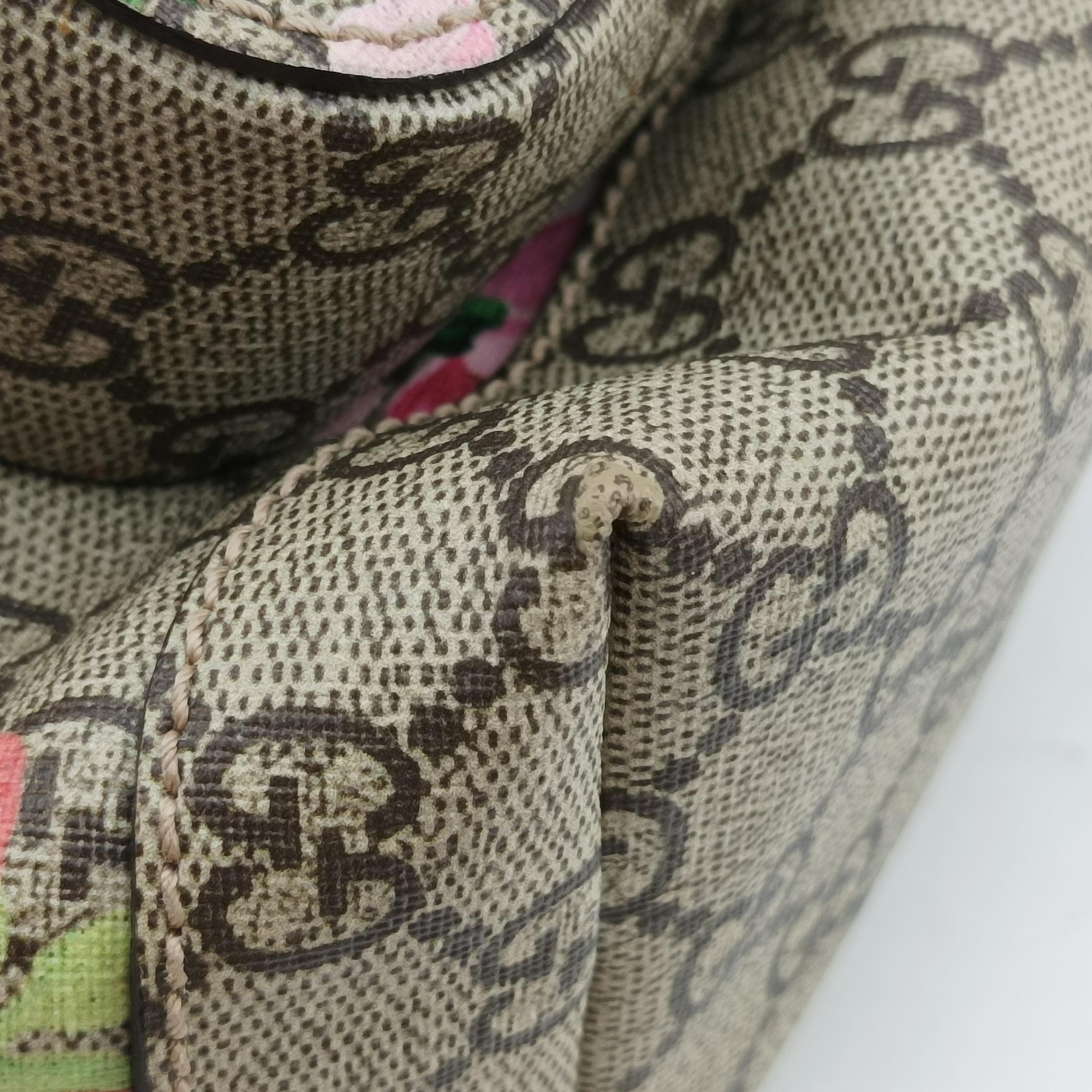 Pre-owned Gucci GG Blooms Beige×Multicolour PVC coated canvas 410544 backpack/rucksack | stylenewstar