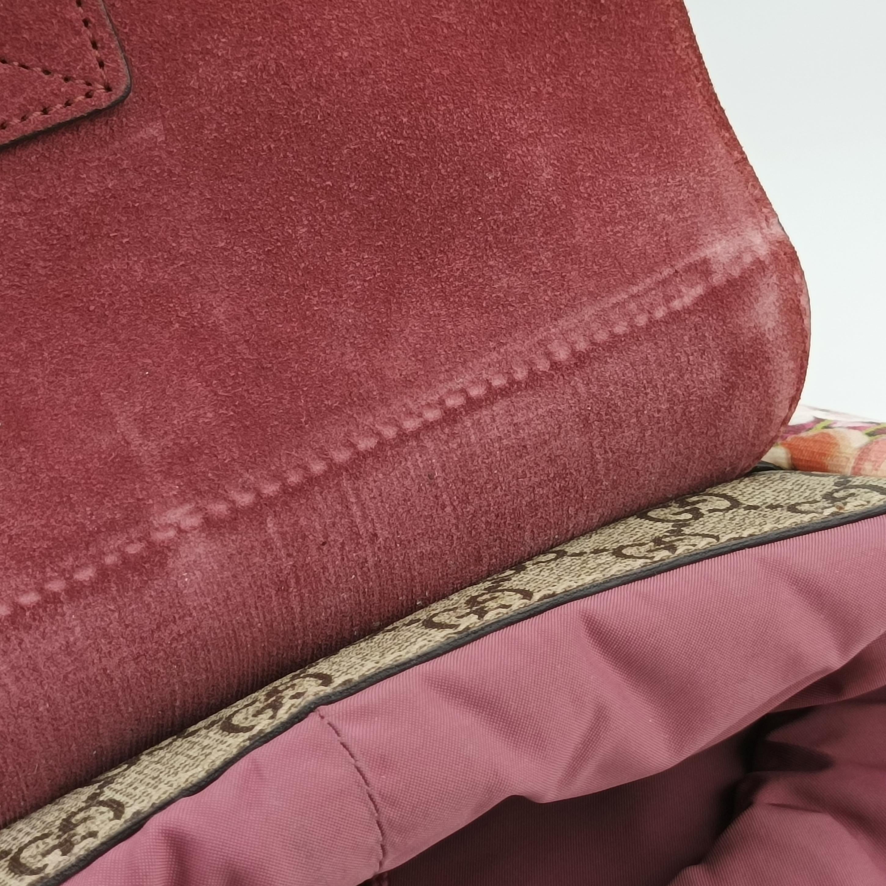 Pre-owned Gucci GG Blooms Beige×Multicolour PVC coated canvas 410544 backpack/rucksack | stylenewstar