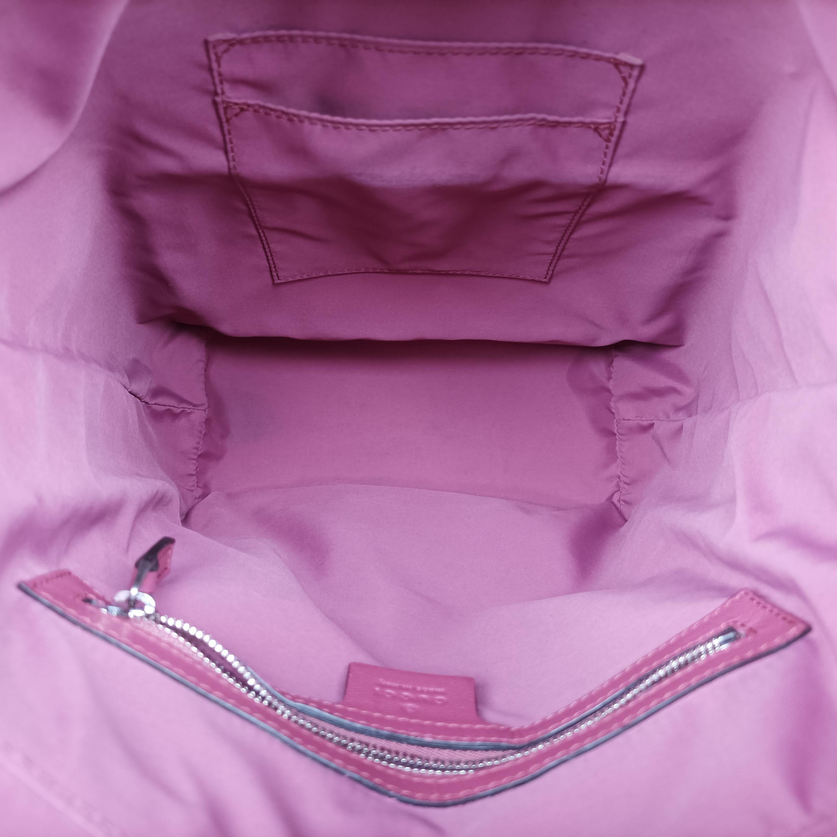 Pre-owned Gucci GG Blooms Beige×Multicolour PVC coated canvas 410544 backpack/rucksack | stylenewstar