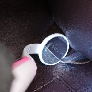 Vintage Celine luggage nano shopper Black×Red×Burgundy Leather  shoulderbag | stylenewstar