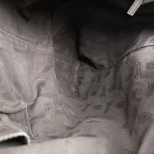 Secondhand Gucci Horsebit Creole Hobo White Leather 145826 shoulderbag | stylenewstar