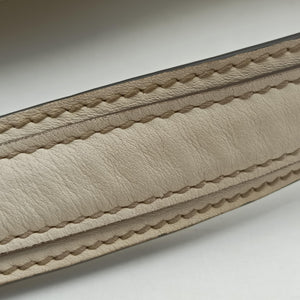 Secondhand Gucci Horsebit Creole Hobo White Leather 145826 shoulderbag | stylenewstar