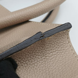 Secondhand Celine luggage mini shopper Grey leather  handbag | stylenewstar