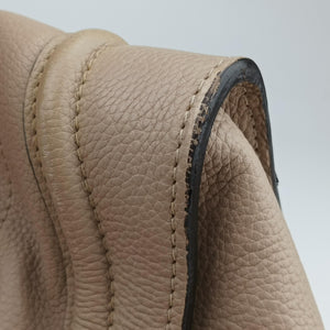 Secondhand Celine luggage mini shopper Grey leather  handbag | stylenewstar