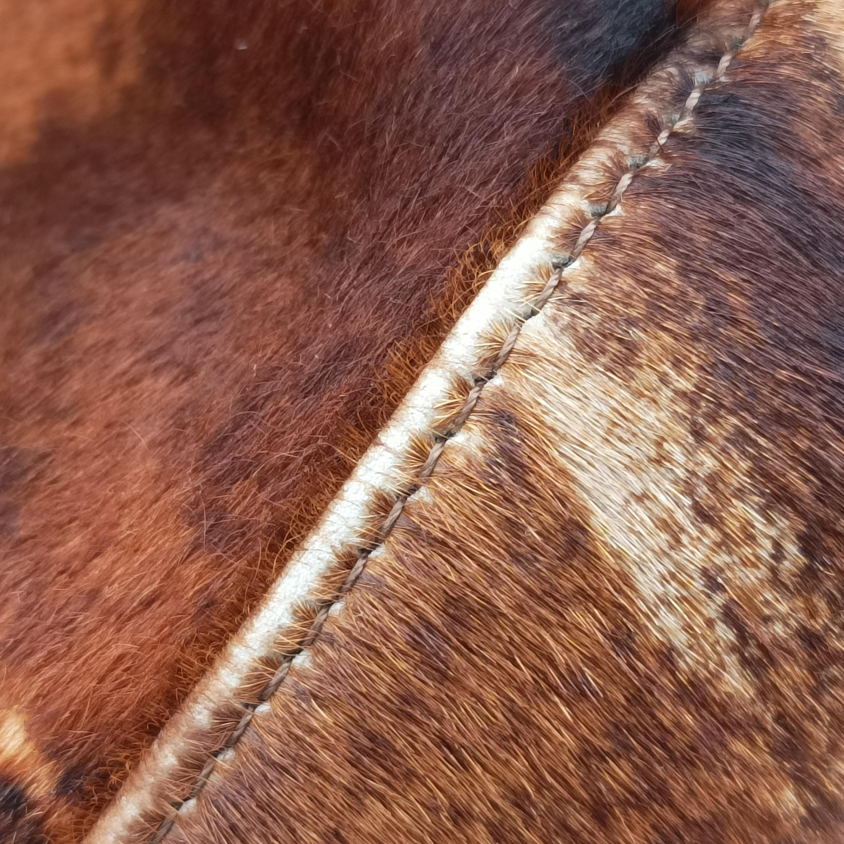 Pre-owned Fendi Mamma Baguette Brown pony hair 26325 shoulderbag | stylenewstar