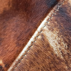 Pre-owned Fendi Mamma Baguette Brown pony hair 26325 shoulderbag | stylenewstar