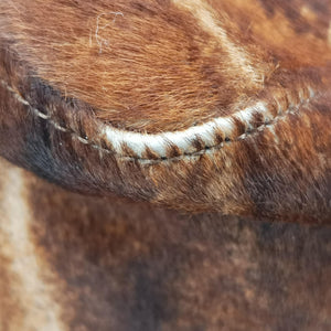 Pre-owned Fendi Mamma Baguette Brown pony hair 26325 shoulderbag | stylenewstar