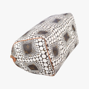 Secondhand Louis Vuitton Monogram Town Speedy 30 Brown x White Monogram canvas　　　　　　　　　 M40690 handbag | stylenewstar