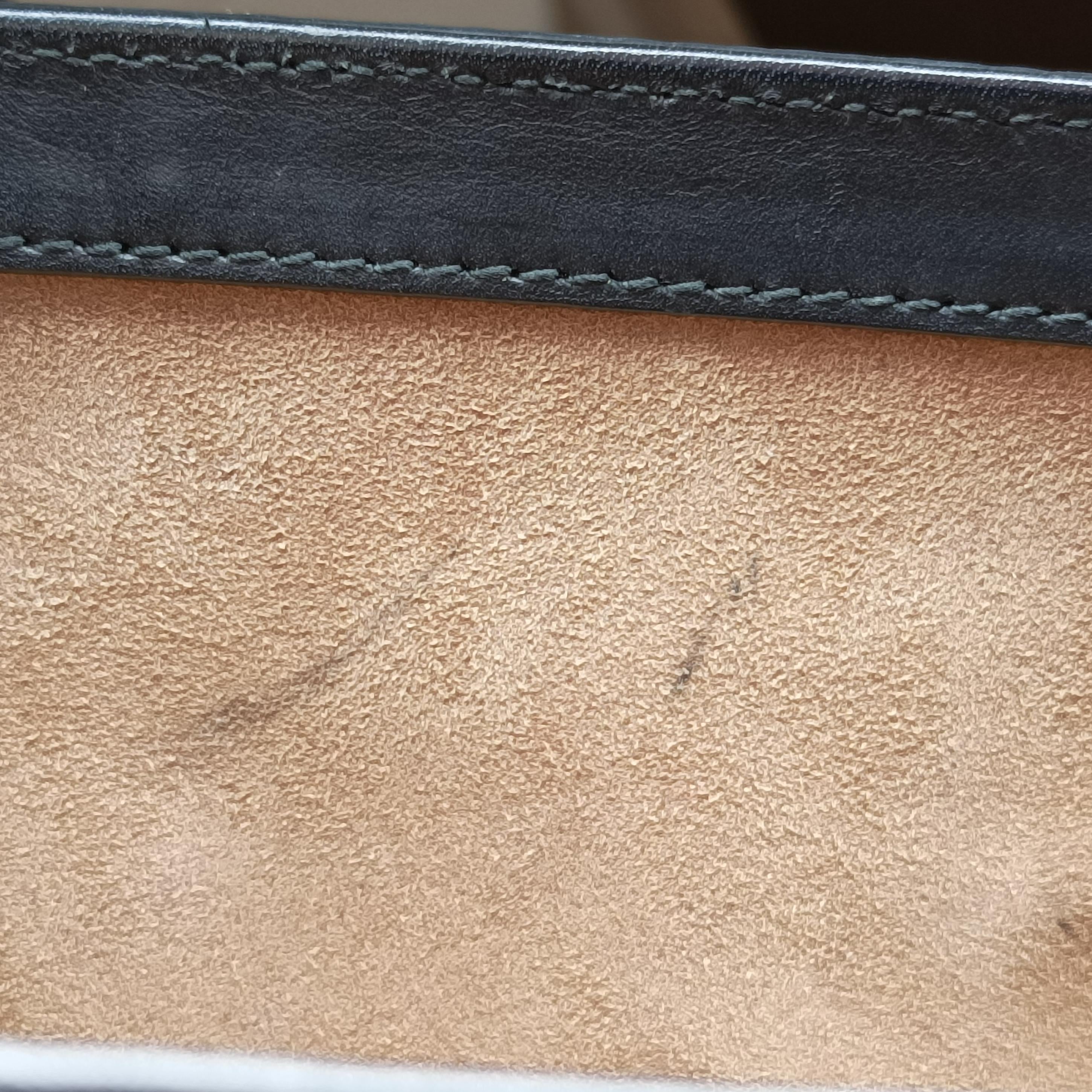 Secondhand Gucci Padlock beige×black PVC coated canvas×Leather 409487 shoulderbag | stylenewstar