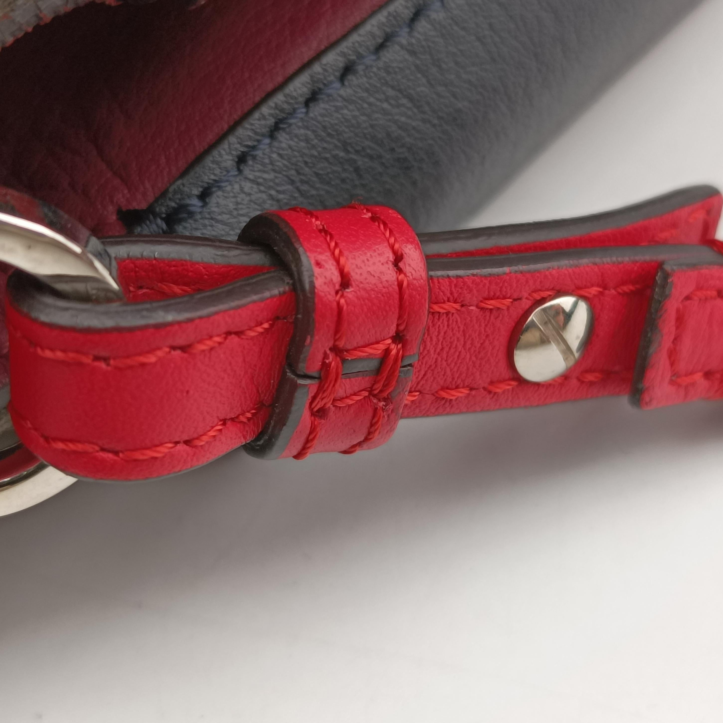 Pre-owned Fendi Micro Monster Double Baguette Multicolour Leather 8M0371 shoulderbag | stylenewstar