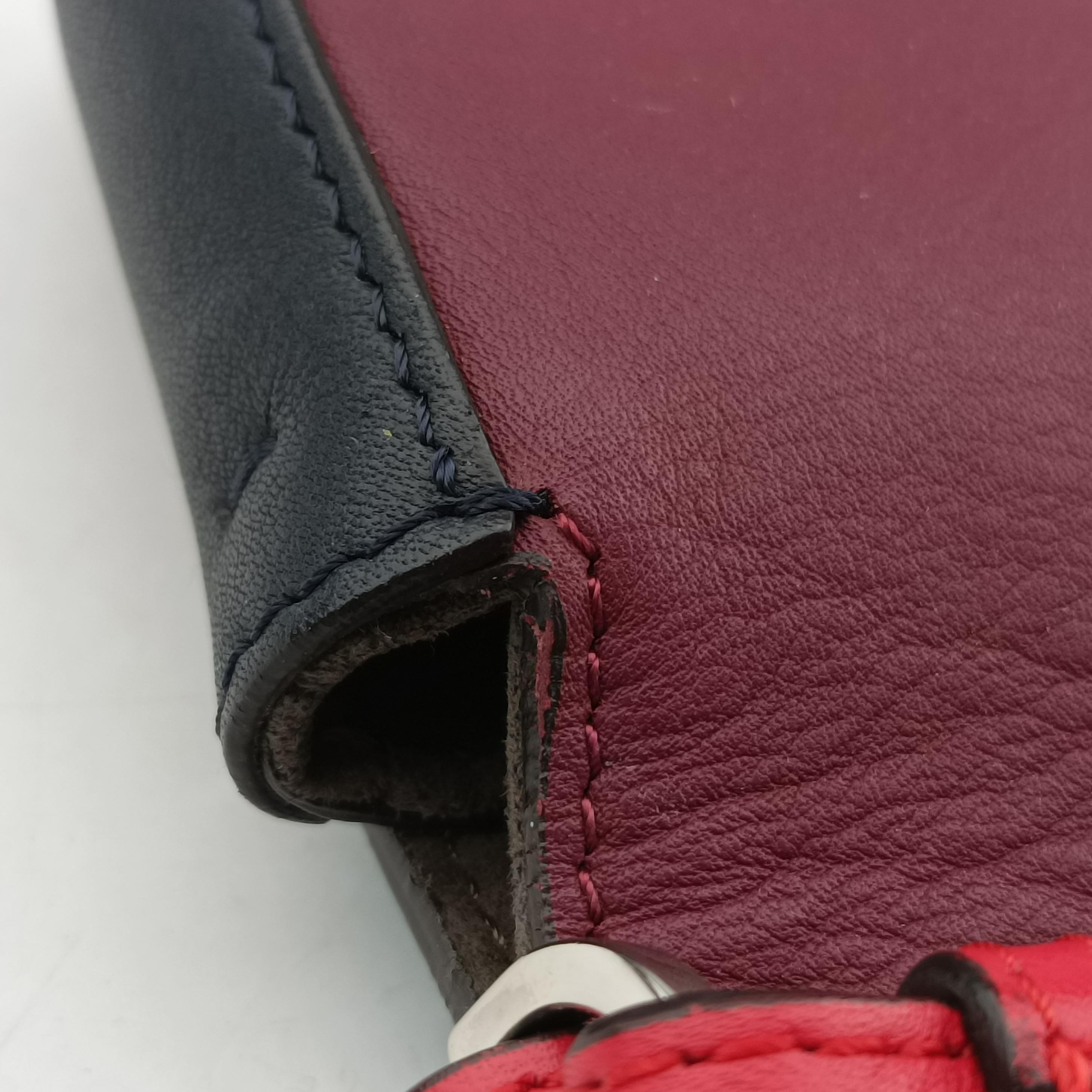 Pre-owned Fendi Micro Monster Double Baguette Multicolour Leather 8M0371 shoulderbag | stylenewstar