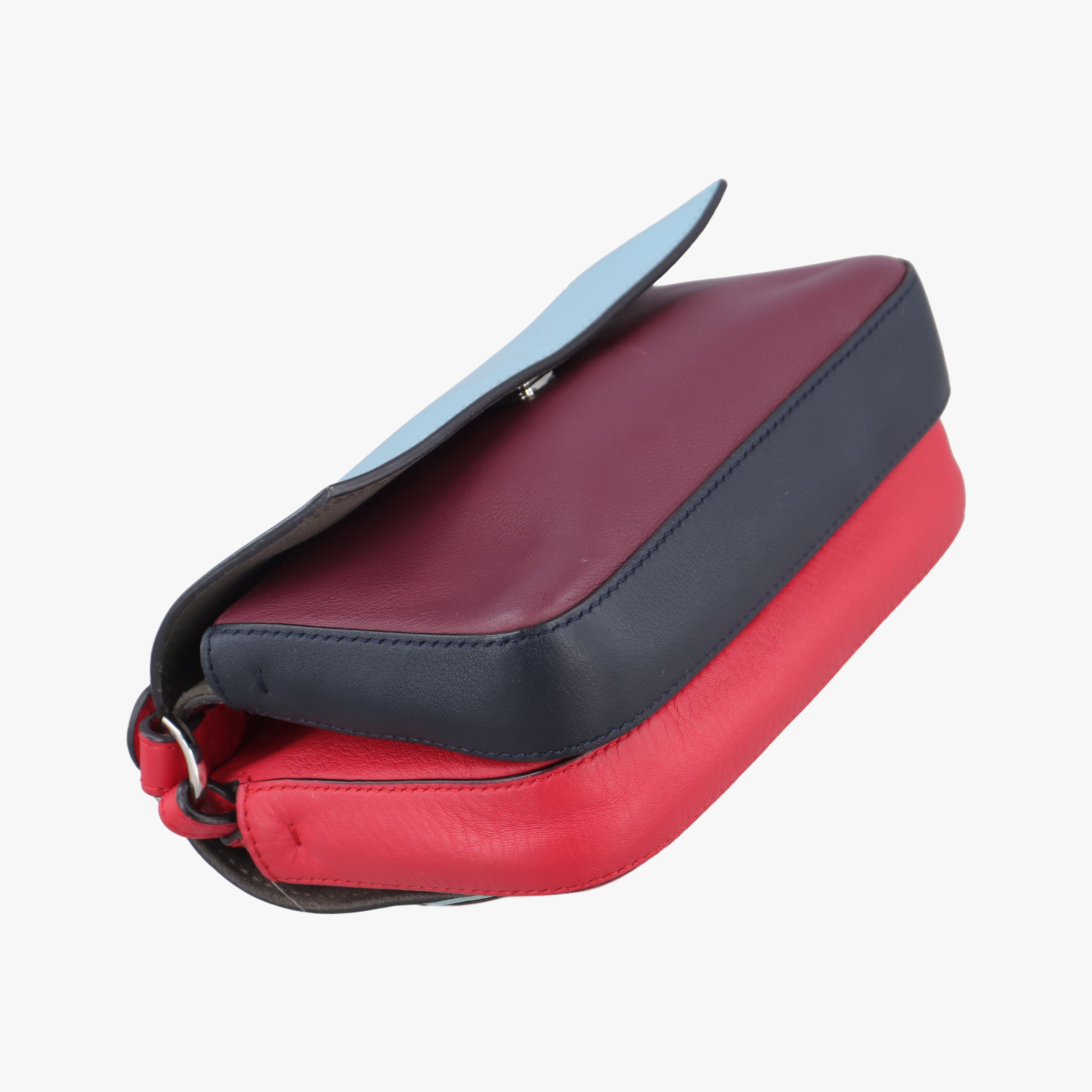 Pre-owned Fendi Micro Monster Double Baguette Multicolour Leather 8M0371 shoulderbag | stylenewstar