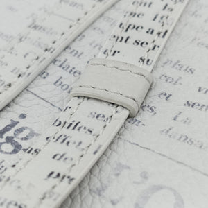 Secondhand Christian Dior Saddle White Leather  shoulderbag | stylenewstar