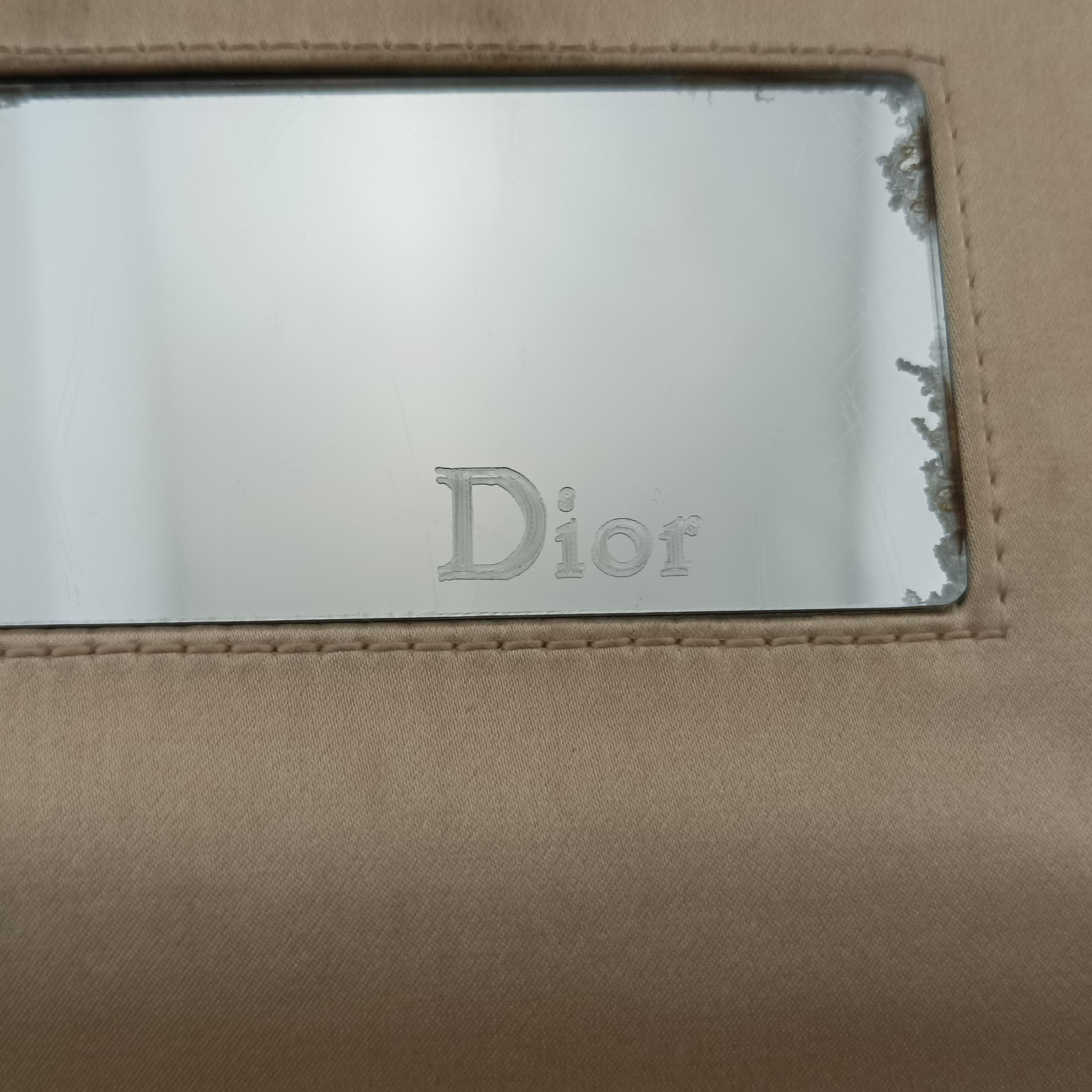 Pre-owned Christian Dior D'Trick Black×White leather  shoulderbag | stylenewstar