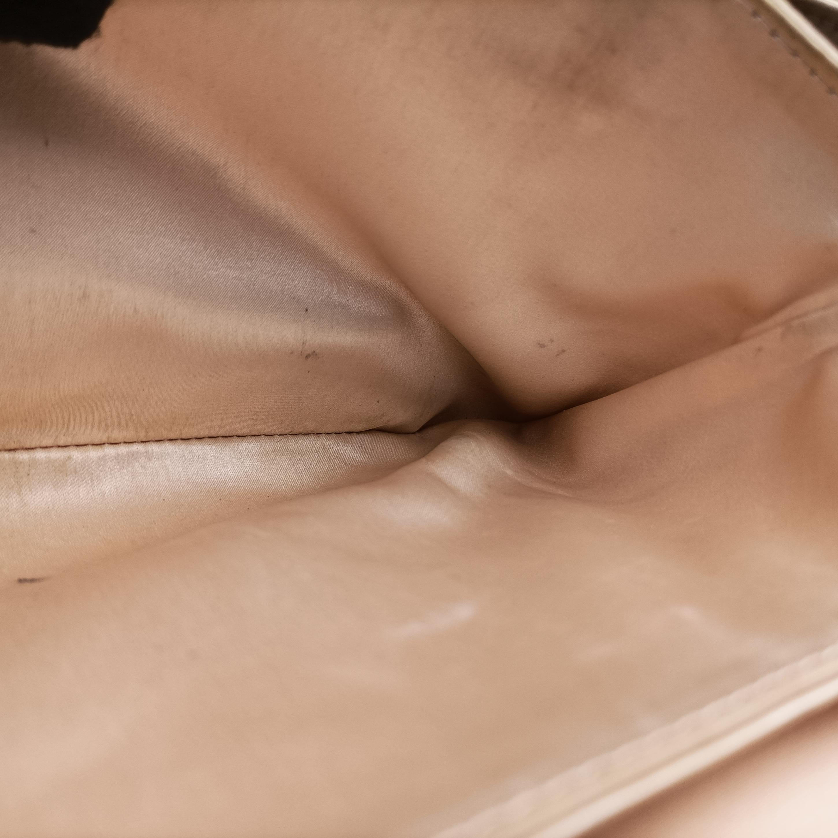 Pre-owned Christian Dior D'Trick Black×White leather  shoulderbag | stylenewstar