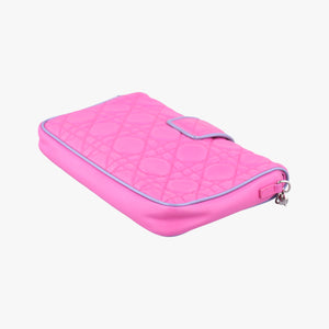 Secondhand Christian Dior Miss Dior Cannage New Lock Pink lambskin  shoulderbag | stylenewstar