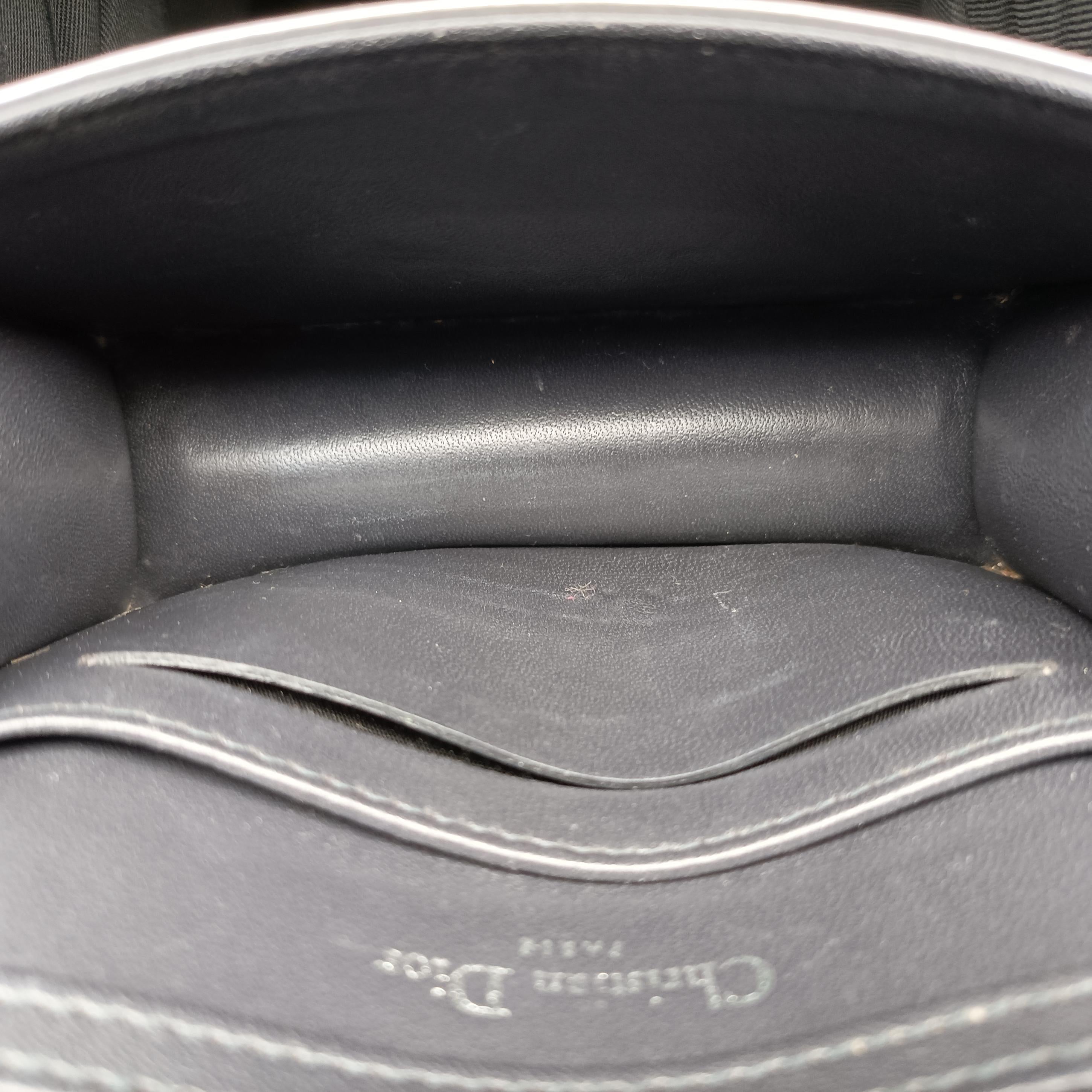 Secondhand Christian Dior Diorama Silver leather  shoulderbag | stylenewstar