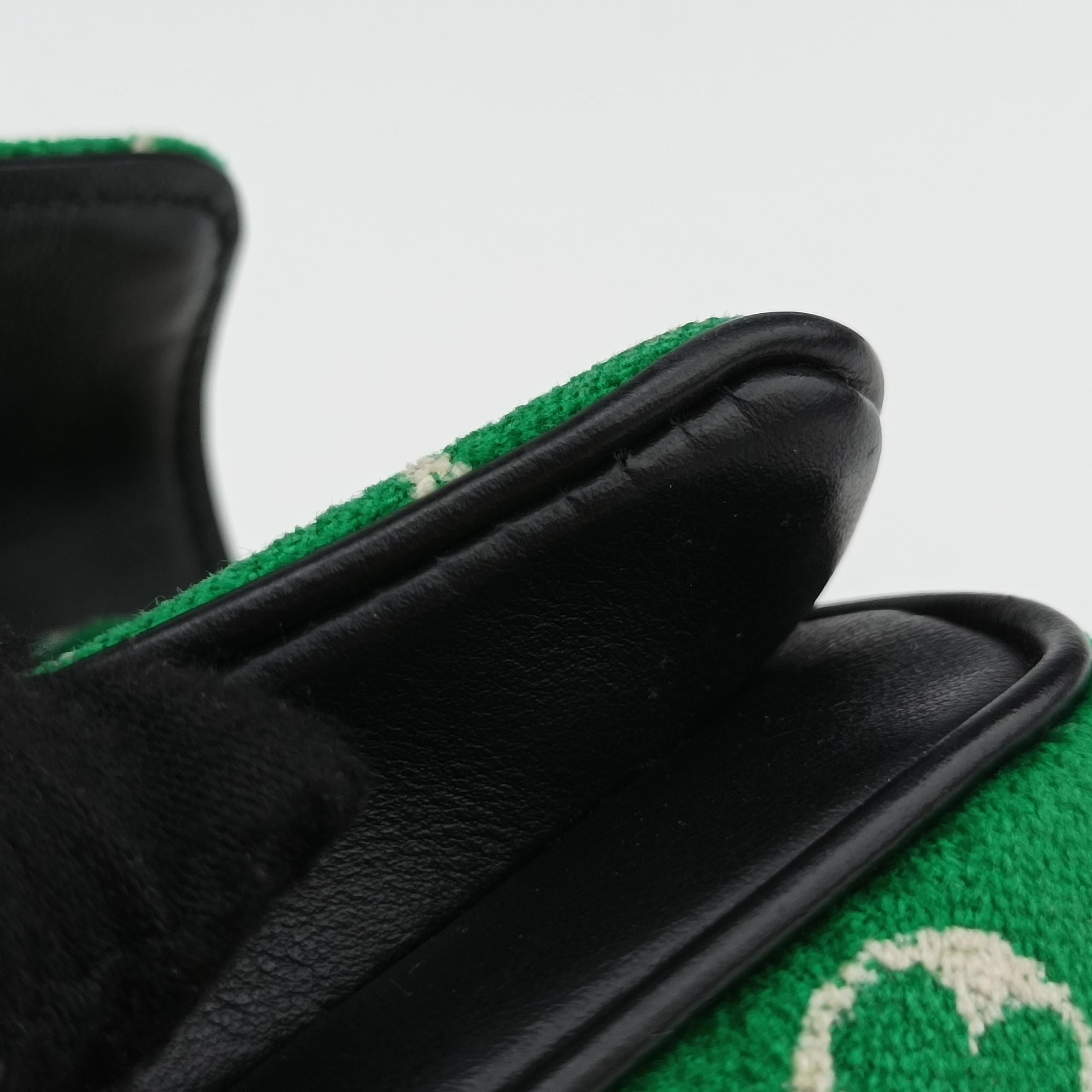 Vintage Louis Vuitton Monogram Micro Metis Green x Black x White Velvet M81494 shoulderbag | stylenewstar