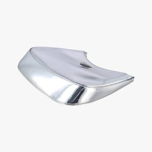 Pre-owned Prada Cleo Silver Enamel 1BC499 shoulderbag | stylenewstar