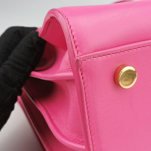 Vintage Yves Saint Laurent SAC DE JOUR Rose Leather 324823 shoulderbag | stylenewstar