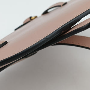 Pre-owned Christian Dior saddle Pink leather  bum bag/waist bag | stylenewstar