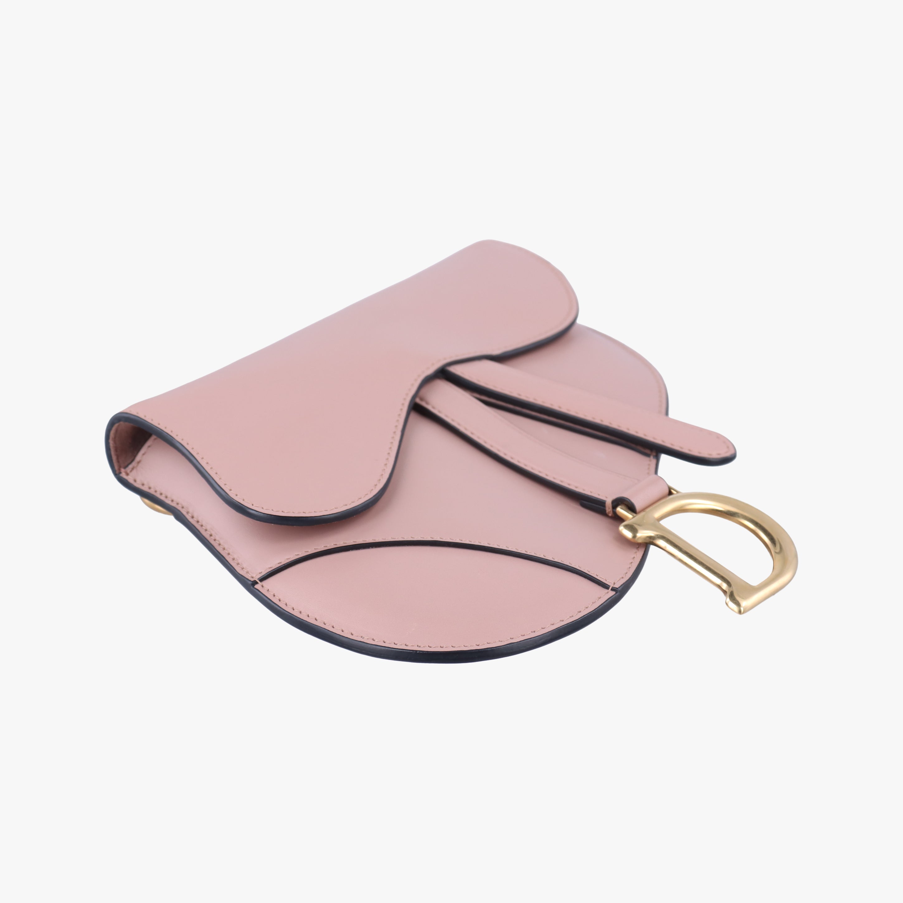 Pre-owned Christian Dior saddle Pink leather  bum bag/waist bag | stylenewstar