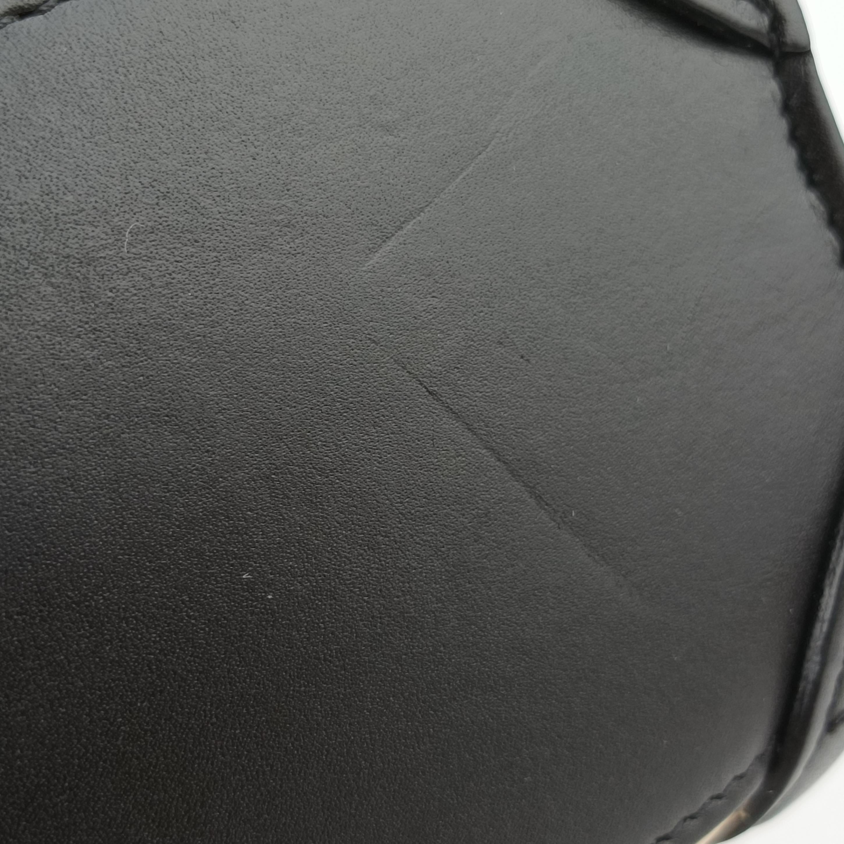 Pre-owned Celine luggage nano shopper Beige×black×brown leather  shoulderbag | stylenewstar