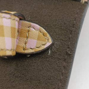 Vintage Fendi Fab yellow×White Leather 8BT325 shoulderbag | stylenewstar