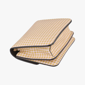 Vintage Fendi Fab yellow×White Leather 8BT325 shoulderbag | stylenewstar