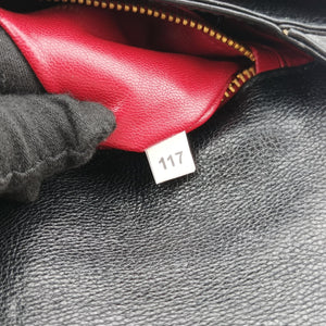 Secondhand Prada Robot Flap Black×Multicolour Leather 1BD055 shoulderbag | stylenewstar