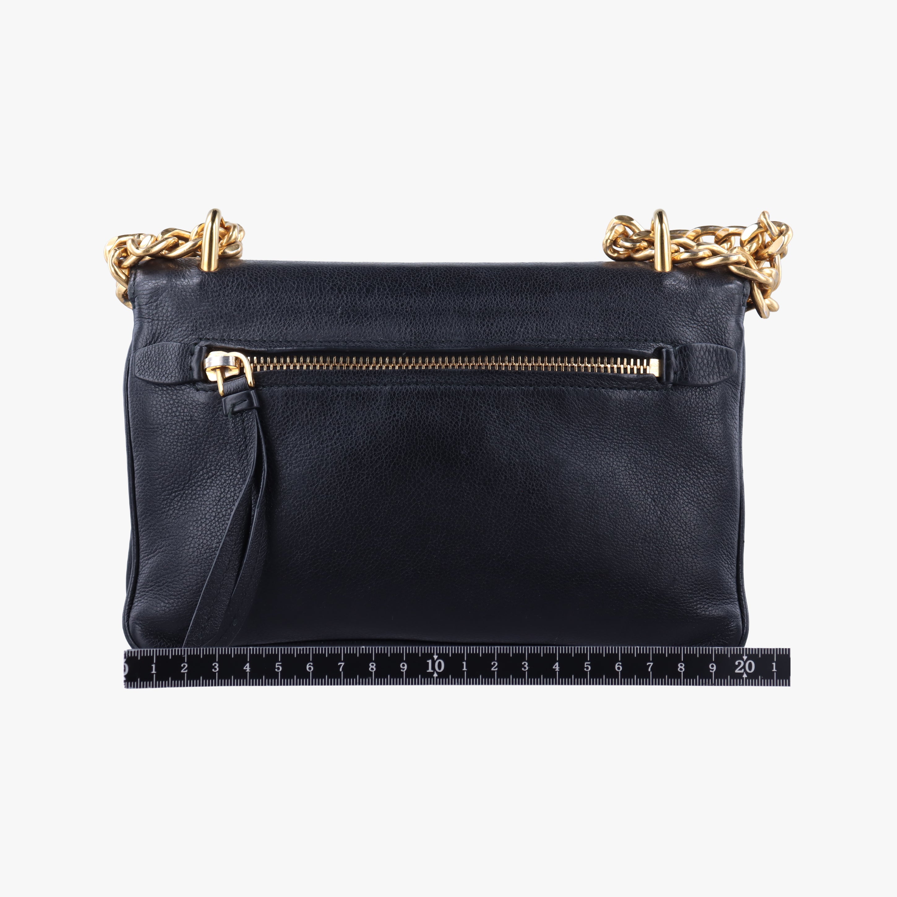 Secondhand Prada Robot Flap Black×Multicolour Leather 1BD055 shoulderbag | stylenewstar