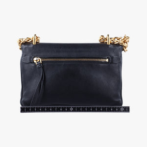 Secondhand Prada Robot Flap Black×Multicolour Leather 1BD055 shoulderbag | stylenewstar