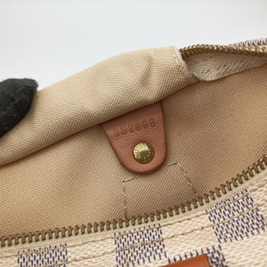 Pre-owned Louis Vuitton SPEEDY 30 Azur Damier Canvas N41533 handbag | stylenewstar