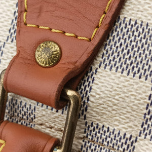 Pre-owned Louis Vuitton SPEEDY 30 Azur Damier Canvas N41533 handbag | stylenewstar